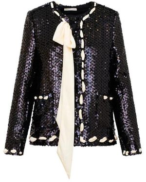 LoveShackFancy Light Jackets - Black