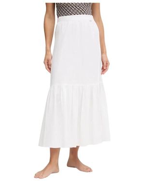 Melissa Odabash Rokken ,Wit ,Katoen Monroe Skirt