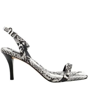 Michael Kors High Heel Sandals - Metallic