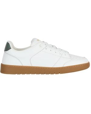 Balmain Glattleder-Sneaker - Weiß
