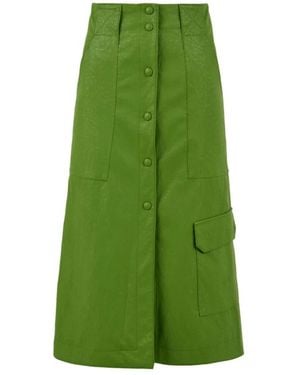 Beatrice B. Midi Skirts - Verde