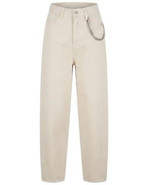 Ermanno Scervino Loose Fit Jeans - Natural
