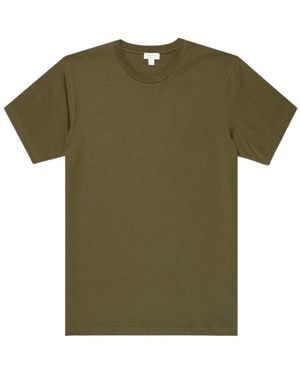 Sunspel T-Shirts - Vert