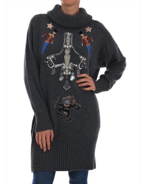 Dolce & Gabbana Knitted Dresses - Black