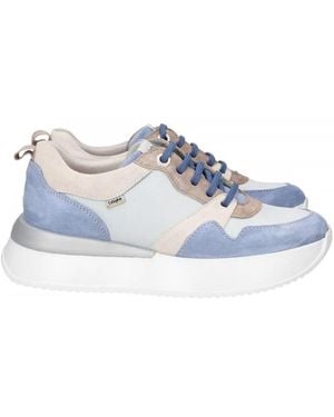 Callaghan Sneakers Aus Wildleder Und Leder - Blau