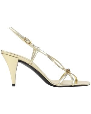 Versace Medusa '95 Laminierte Sandalen - Mettallic