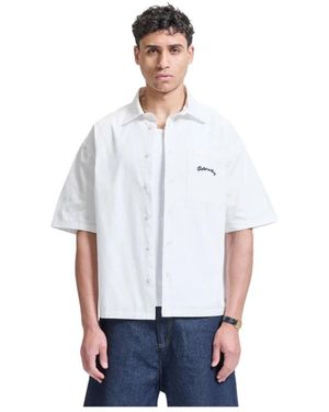 RETERNITY Short Sleeve Shirts - Bianco