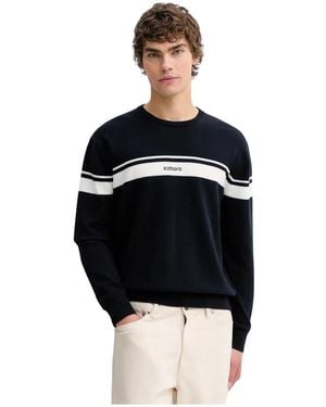 Iceberg Round-Neck Knitwear - Nero