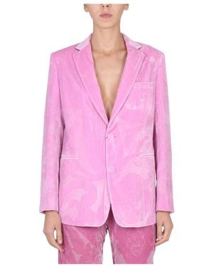 Etro Giacca Artemisia Monopetto - Pink