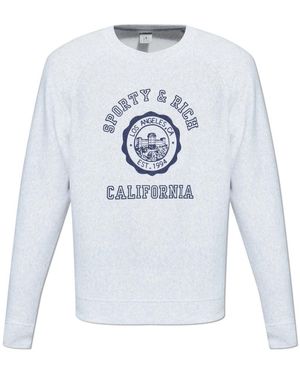 Sporty & Rich Sweatshirts - Blauw