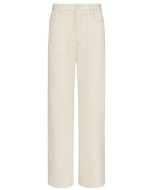 Dior Straight Trousers - White