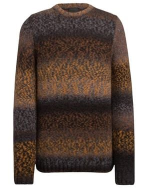 Dondup Regulärer Rundhals-Strickpullover - Braun