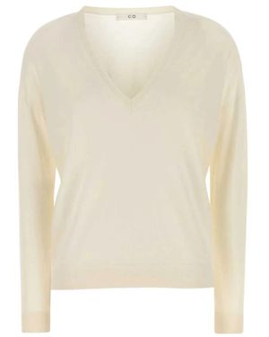 Co. Cashmere Knitwear - Blanco