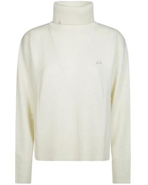 Sun 68 Turtlenecks - Blanco