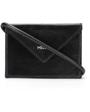 MEDEA Envelope Crossbody Mini Geldbörse - Schwarz