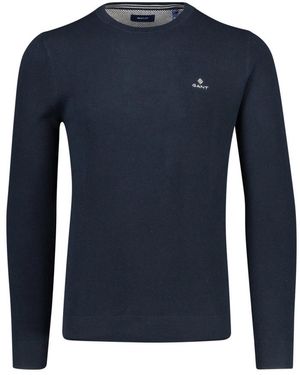 GANT Round-Neck Knitwear - Blue