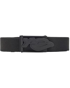 adidas Y-3 Grafiklogo-Gürtel - Schwarz