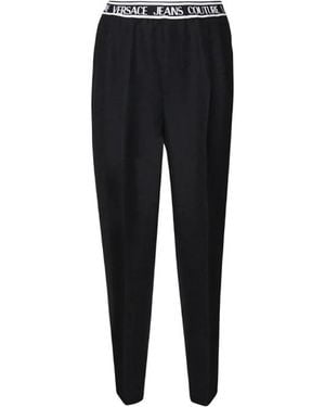 Versace Jeans Couture Straight Trousers - Black