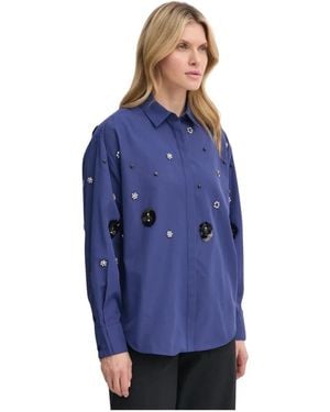 Bruuns Bazaar Shirts - Bleu