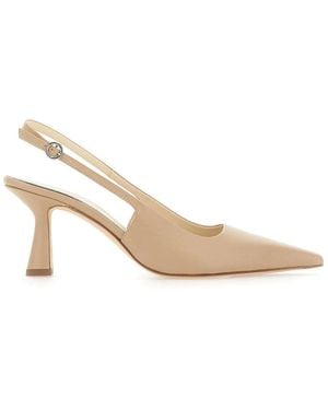 Aeyde Schoenen ,Leer Fernanda Slingback Pumps - Wit