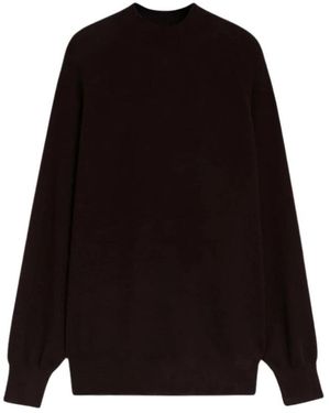 Aspesi Round-Neck Knitwear - Negro
