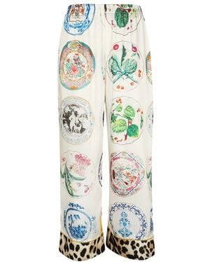5 PROGRESS Viskose- Und Polyesterhose - Grün
