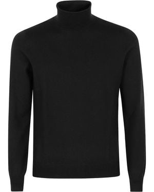 Tagliatore Truien & Vesten ,Zwart ,Ronde Hals Trui