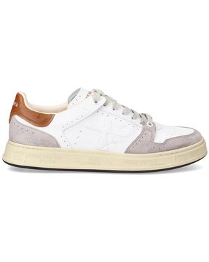 Premiata Sneakers bianche con lacci frontali - Bianco