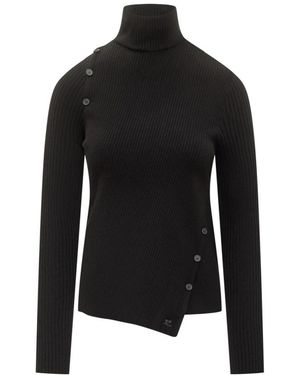 Courreges Turtlenecks - Black