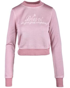 DIESEL Sweatshirts - Pink