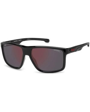 Carrera Schwarze Rote Sonnenbrille Mit Rot Verspiegelt