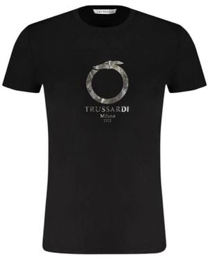 Trussardi T-Shirts - Black