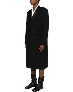 Dries Van Noten Double-Breasted Coats - Negro