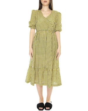 Barbour Maxi Jurk - Geel
