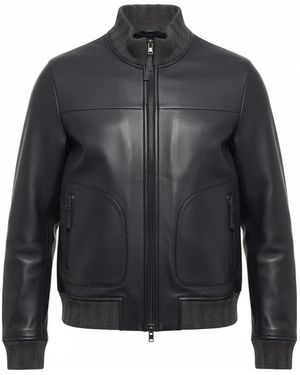 The Jack Leathers Leather Jackets - Blue