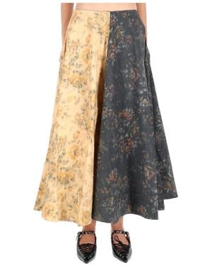 Ganni Midi Skirts - Azul
