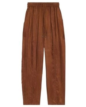 Isabel Marant Straight Trousers - Brown