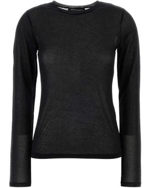 Our Legacy Tops ,Zwart ,Katoen Super Slim Longsleeve