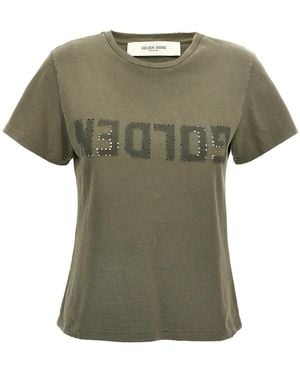 Golden Goose T-Shirts - Green