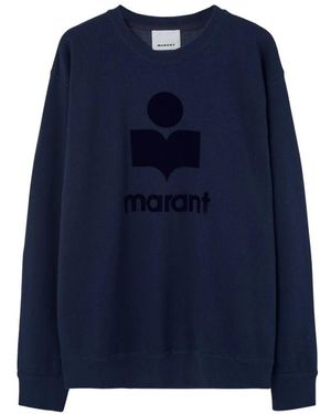 Isabel Marant Marineblauer Bedruckter Pullover