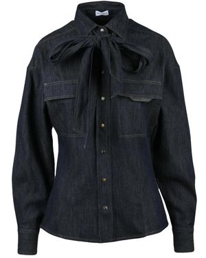 Brunello Cucinelli Sfiancato Denim Shirt - Zwart