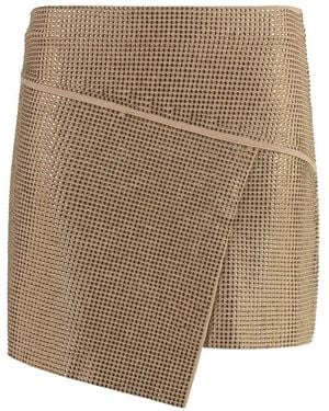 ANDREA ADAMO Short Skirts - Natural