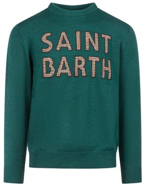 MC2 Saint Barth Round-Neck Knitwear - Green