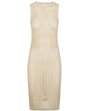 Eleventy Knit Dress - Naturel