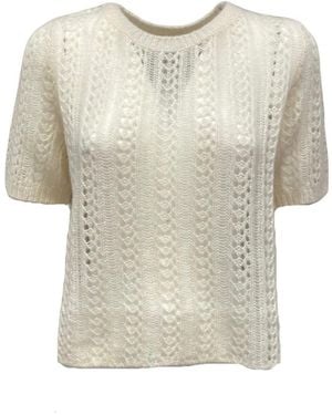 LU REN Cashmere Knitwear - Natural
