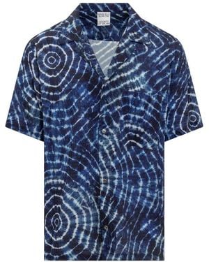 Marcelo Burlon Short Sleeve Shirts - Blue