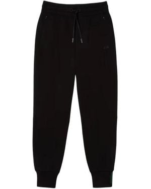 Lacoste Tapered Sweatpants - Zwart