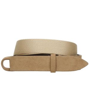 Orciani Nobuckle Belt - Natur