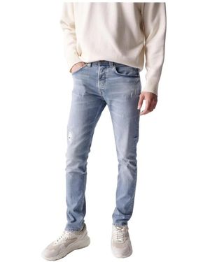Salsa Jeans Slim Fit Jeans - Blue
