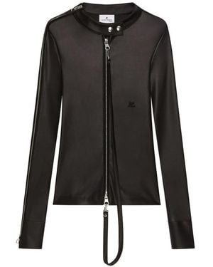 Courreges Light Jackets - Black